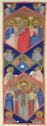 Eight Saints, Including St. Peter, St. Andrew, St. Stephen, St. Lawrence, a Pope Saint, St. Anthony Abbot and Four Other Saints